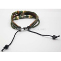 Factory Custom Charm Vintage Multilayer Wrap Leather Bracelet